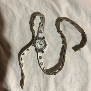 Geneva Rhinestone Wrap Watch
